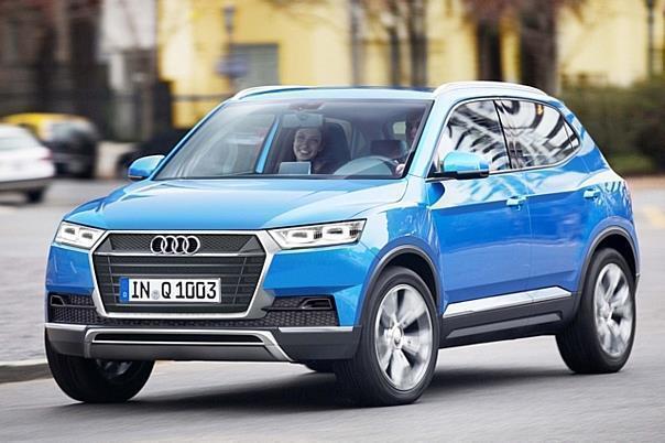 Auto-Bild: Neuer Audi Q1 Mini-SUV kommt 2016 für unter 20.000 Euro. Foto: Auto Bild-Larson/Auto-Reporter.NET